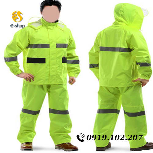 Áo mưa phản quang cao cấp Áo mưa phản quang cao cấp