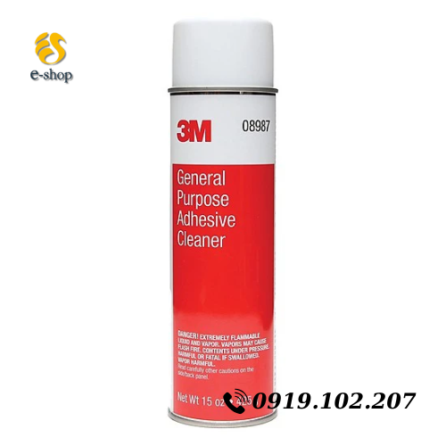 Chai Tẩy Rửa Vết Keo, Nhựa Đường 3M 08987 Chai Tẩy Rửa Vết Keo, Nhựa Đường 3M 08987