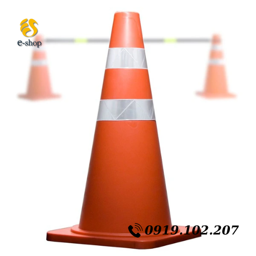 Cọc tiêu nhựa Hàn Quốc có phản quang 도로 안전용품 칼라콘 Cọc tiêu nhựa Hàn Quốc có phản quang 도로 안전용품 칼라콘