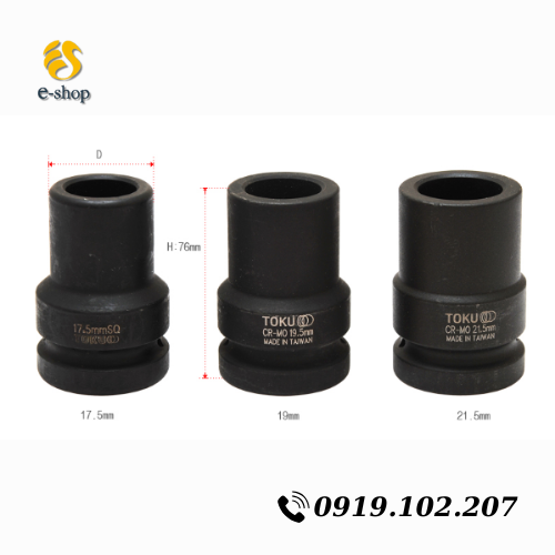 Đầu tuýp TOKU Đầu tuýp TOKU