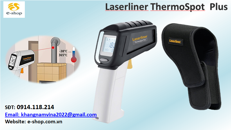 Máy đo nhiệt độ Laserliner ThermoSpot Plus Máy đo nhiệt độ Laserliner ThermoSpot Plus