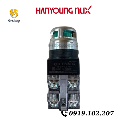 Nút nhấn có đèn Hanyoung CRX-G25MDG Nút nhấn có đèn Hanyoung CRX-G25MDG