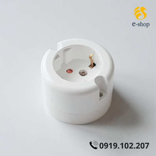 Ổ Cắm Điện Đơn Nổi Dosel Hàn Quốc Ổ Cắm Điện Đơn Nổi Dosel Hàn Quốc