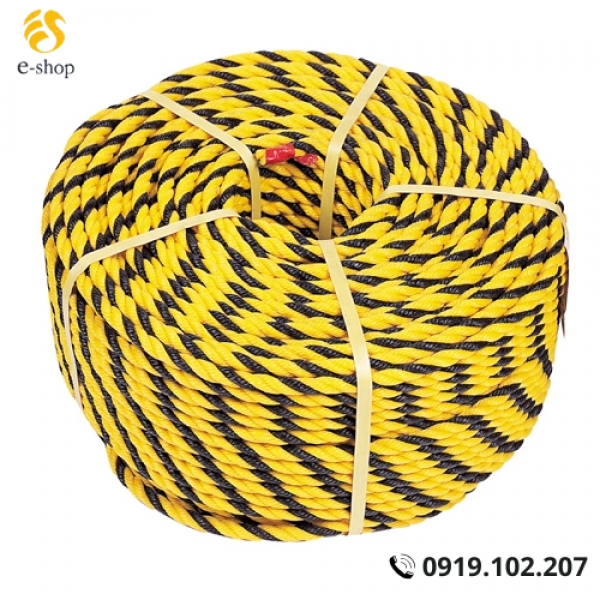 Dây thừng vàng đen Hàn Quốc 8mm