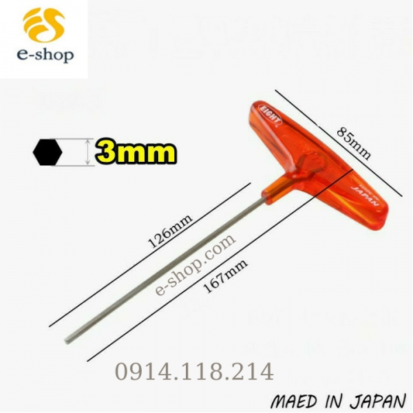 Lục giác chữ T EIGHT Nhật Bản