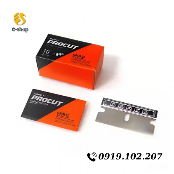 Lưỡi Dao Lam Hàn Quốc Dorco Dn52 (1000 Lưỡi)