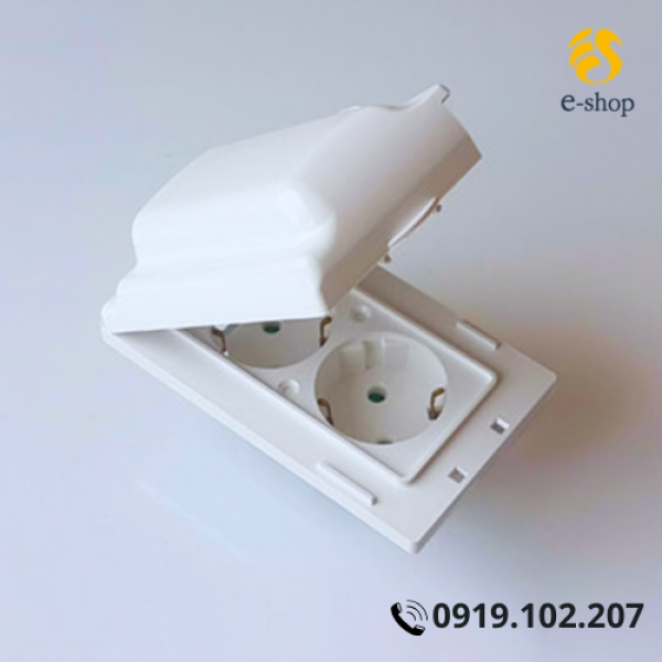 Ổ Cắm Điện Chống Nước Dosel Hàn Quốc | Nắp Đứng