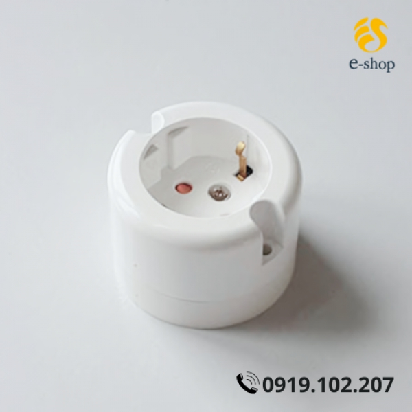 Ổ Cắm Điện Đơn Nổi Dosel Hàn Quốc