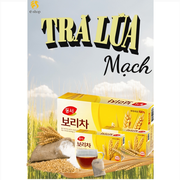 Trà Lúa Mạch Túi Lọc Dongsuh Hàn Quốc 150g