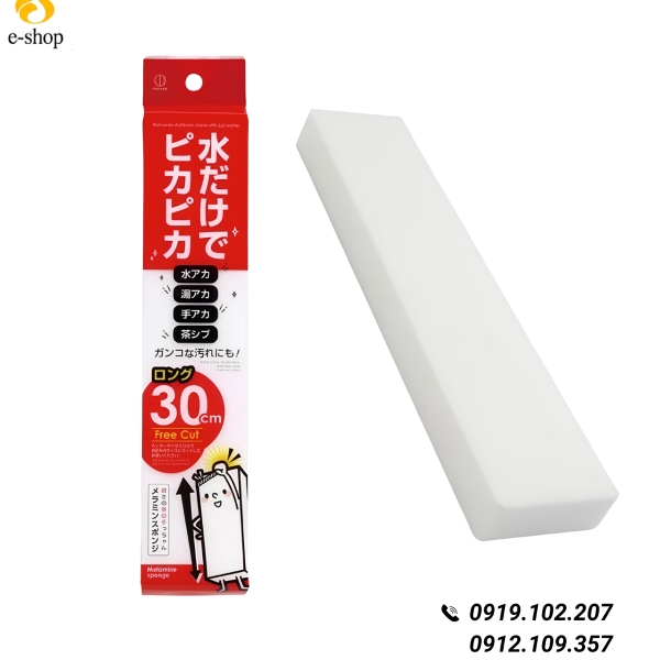 Mút Xốp Melamine - Tẩy Sạch Các Vết Bẩn | Thanh Dài 30 Cm | 120 Cái/Thùng