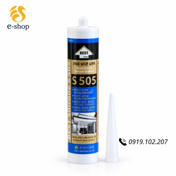 Keo Silicone Trung Tính Best S505 280Ml Chính Hãng