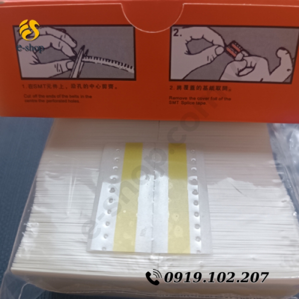 BĂNG DÍNH NỐI LIỆU SMT QUY CÁCH 500 PCS/HỘP