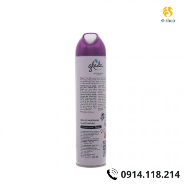 BÌNH XỊT PHÒNG GLADE HƯƠNG LAVENDER 280ML/CHAI
