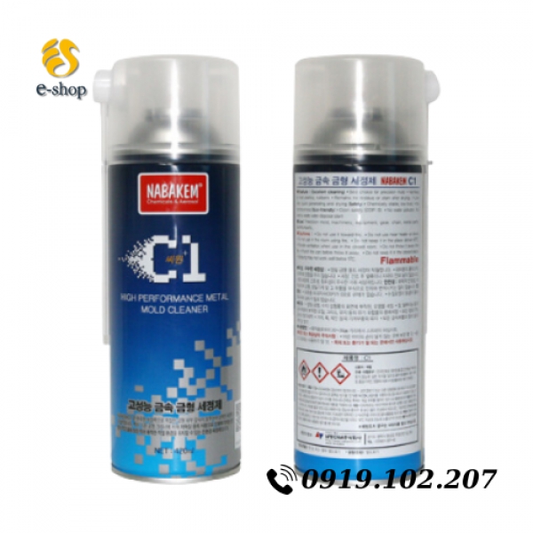 Hóa Chất Tẩy Rửa Khuôn Nabakem C1 420Ml 금형크리너
