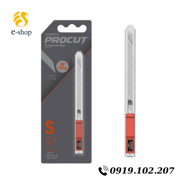 Dao Rọc Giấy Dorco S401 - 도루코 커터 S401