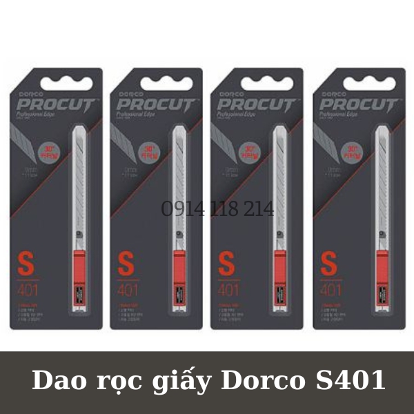 Dao Rọc Giấy Dorco S401 - 도루코 커터 S401