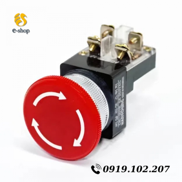 Nút dừng khẩn cấp Hanyoung CRE-25R1R  25mm