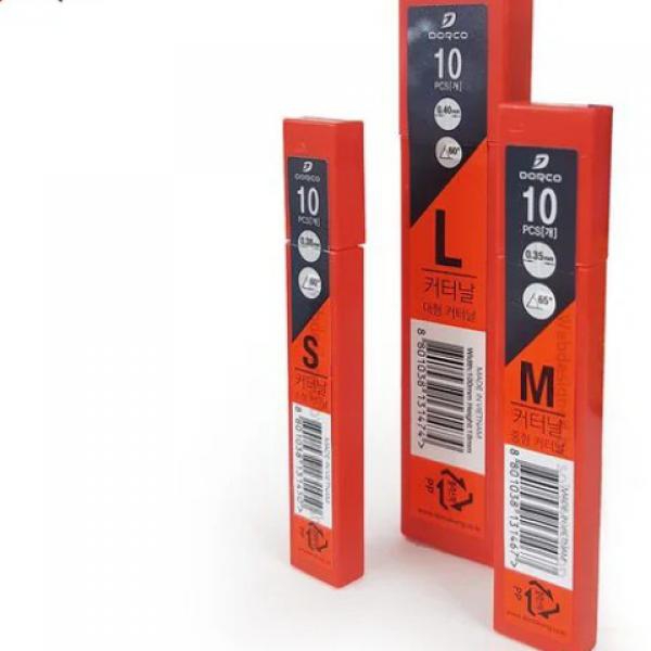 Lưỡi Dao Rọc Giấy Dorco 18Mm (1000 Lưỡi)